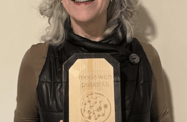 PAN Co-founder Receives Global Award for Patient Engagement!